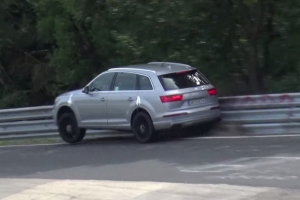 Audi SQ7 nie dało rady! Wypadek podczas testów