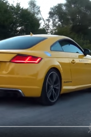 Audi TTS Coupe – dźwięk z wydechu