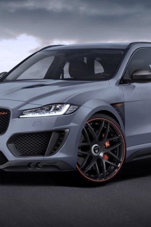 Jaguar F-PACE CLR F od Lumma Design