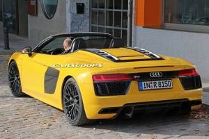 Audi R8 Spyder bez kamuflażu [zdjęcia]