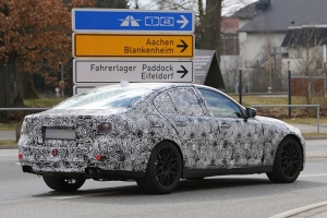 Nowe BMW M5 przyłapane na testach