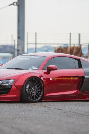 Audi R8 z pakietem Liberty Walk