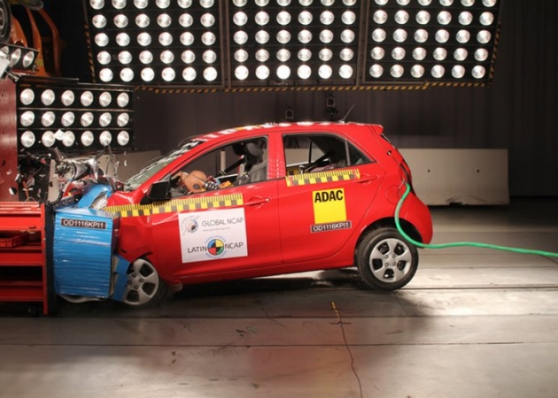 Kia Picanto i Peugeot 208 mało bezpieczne w Ameryce Południowej