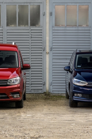 Volkswagen Caddy (2015) i Touran (2015) – zdjęcia