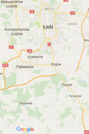 Obwodnica Łodzi nie istnieje w Google Maps