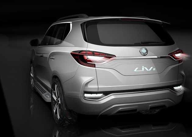 SsangYong LIV-2 SUV concept - zapowiedź