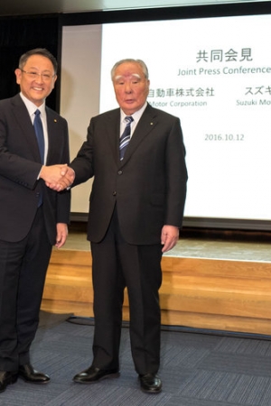 Partnerstwo Toyoty i Suzuki potwierdzone