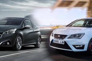 Puchar hot hatchów: Peugeot 208 GTi vs Seat Ibiza Cupra [runda 4]