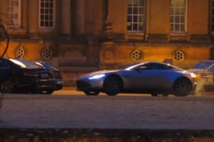 Aston Martin DB10 uchwycony na filmie [wideo szpiegowskie]