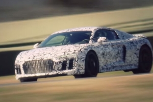 Okrążenie w nowym Audi R8 2015 [wideo]