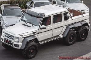 Mercedes-Benz G63 AMG 6×6 od Weistec Engineering ma 850 KM i 1.220 Nm