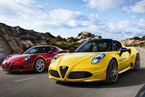 Alfa Romeo 4C Spider zadebiutuje w Genewie [zdjęcia]