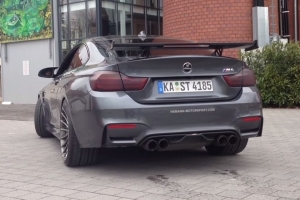 BMW M4 Hamann z wydechem Akrapovic [dźwięk silnika]