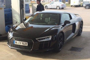 Nowe Audi R8 V10 Plus przyłapane w Szwecji