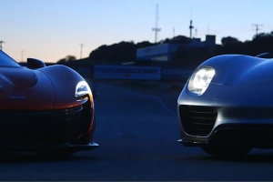 Porsche 918 Spyder vs. McLaren P1 [wideo]