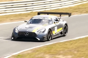 Mercedes-AMG GT3 szaleje na torze [wideo]