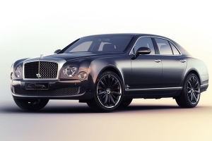 Bentley Mulsanne Speed Blue Train