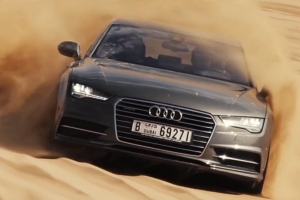 Audi A7 Sportback vs. dubajskie wydmy [wideo]