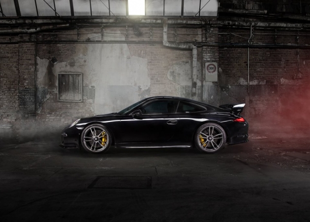 Porsche 911 GT3 na felgach od TechArt