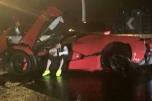 Młody kierowca rozbił LaFerrari