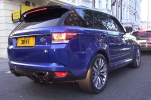 Range Rover Sport SVR [dź‌więk silnika]