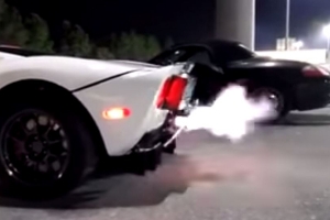 2400-konny Ford GT z systemem anti-lag [wideo]